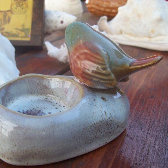 Ceramic Bird Candle Holder- Home Decor- - Picture 4 of 5